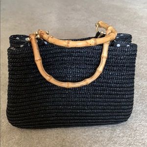 Cute straw purse